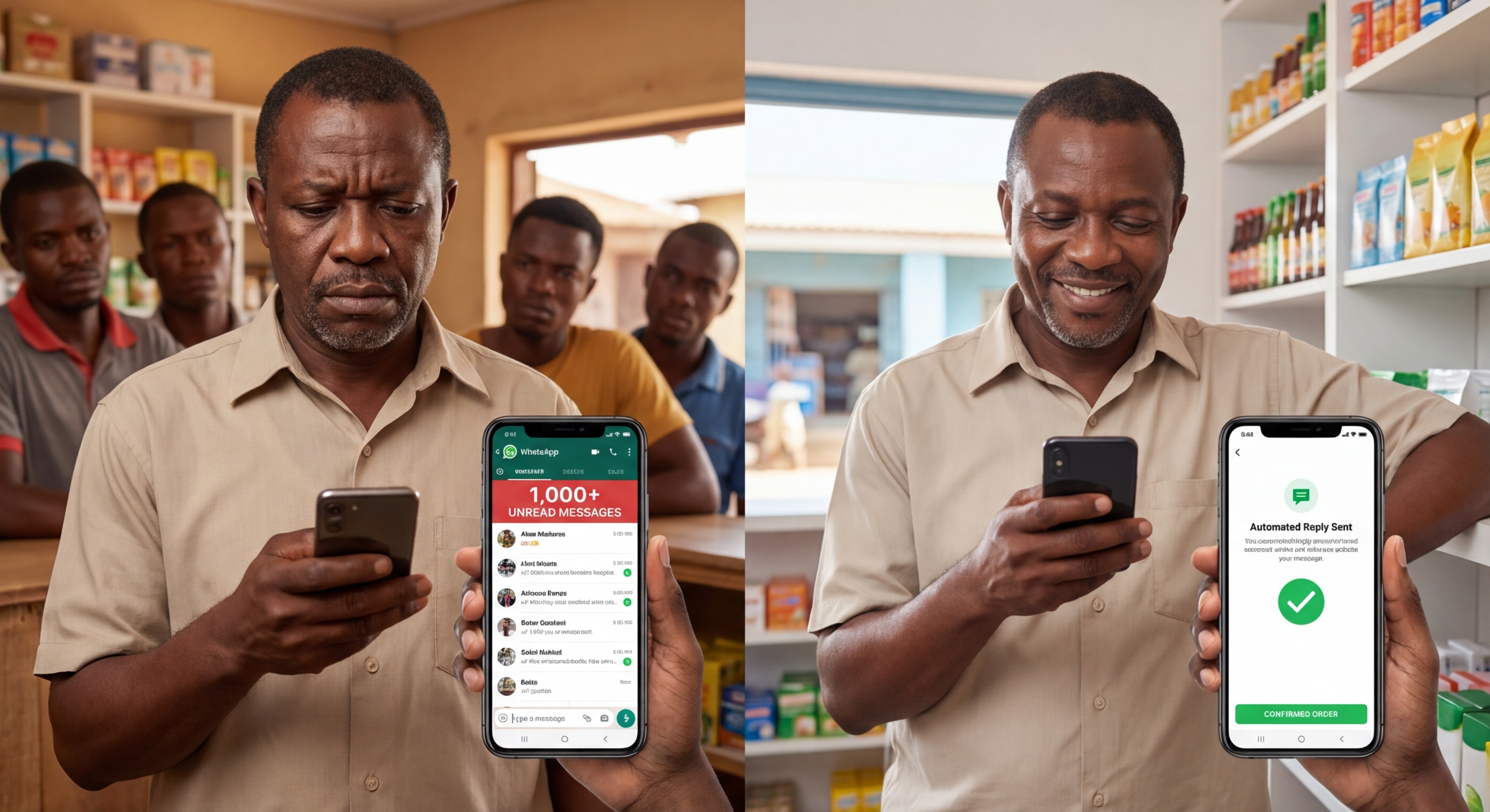 Tous tes clients, toutes tes conversations, un seul endroit.